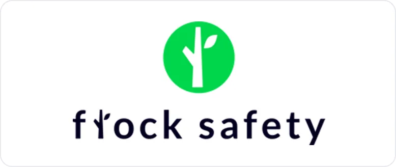 Frock Safety logo with a green circle containing a white stylized tree branch and leaf above the black text 'frock safety'.