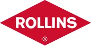 Rollins logo with white text inside a red diamond shape.