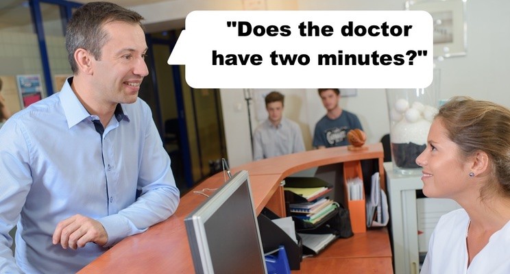 Fun in The Waiting Room, or How I'm Tired of Watching Medical Reps Misuse Their