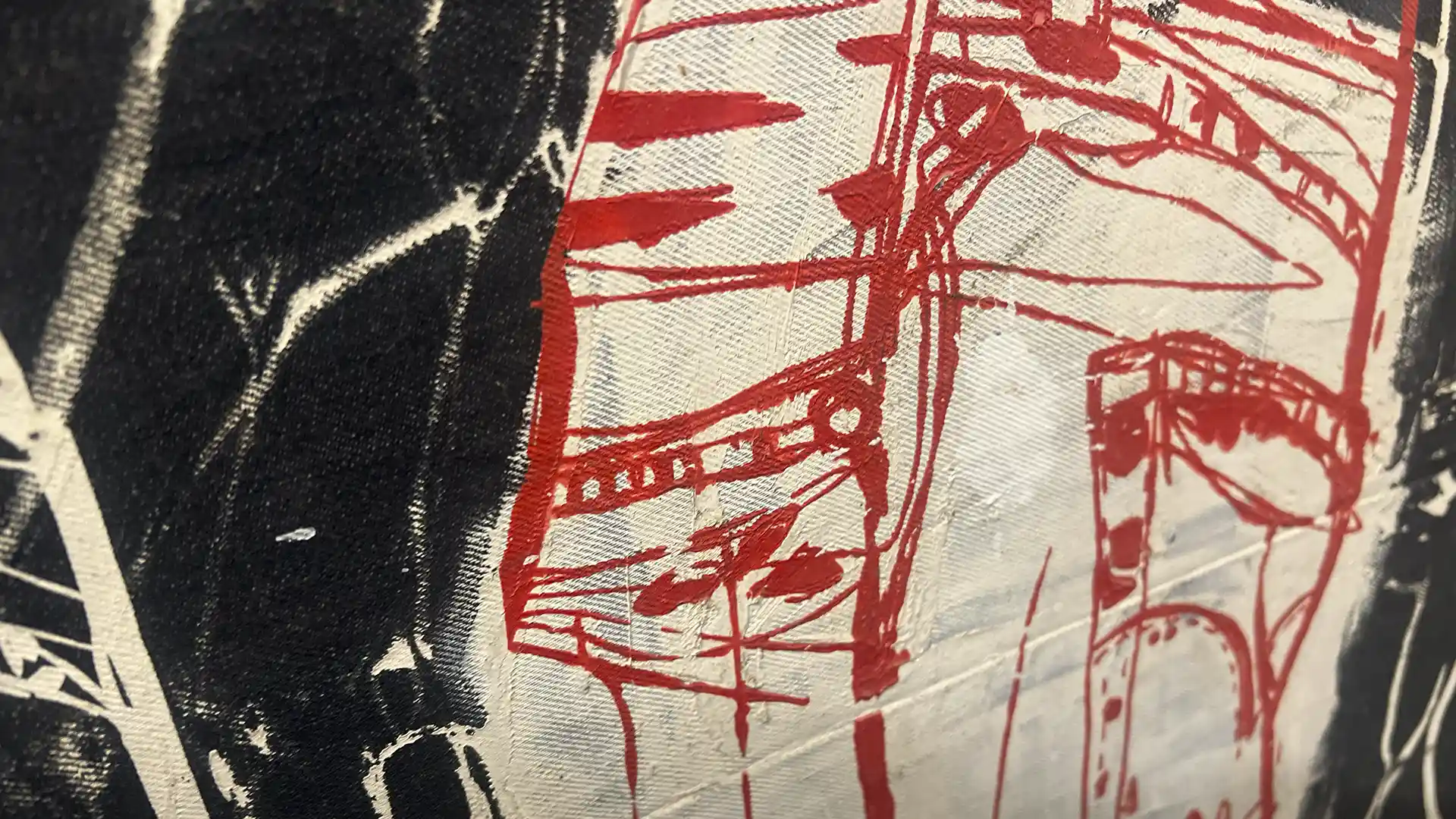 Instalación ilustrada para Levi’s Sónar, 2004