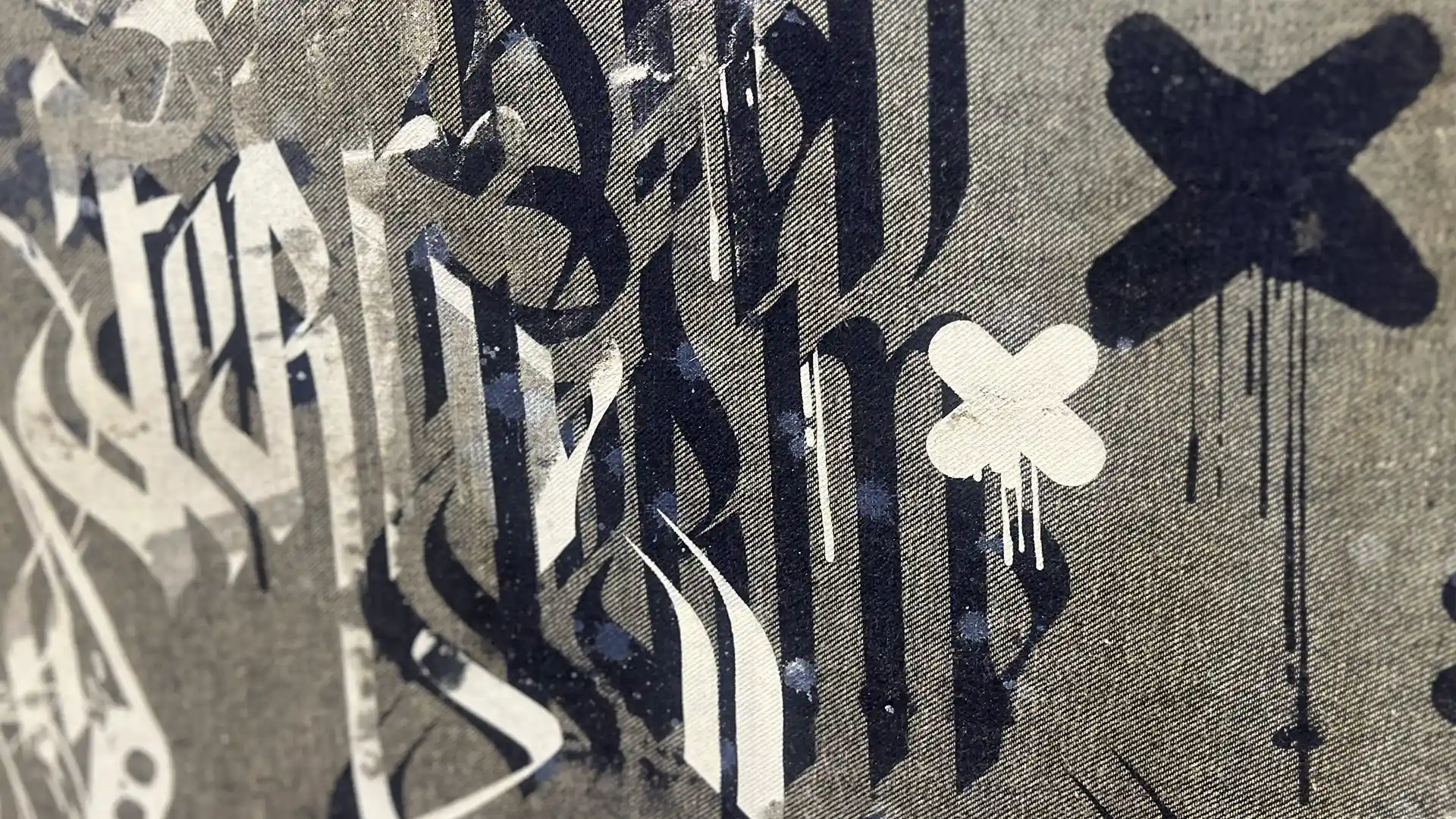 Instalación ilustrada para Levi’s Sónar, 2004