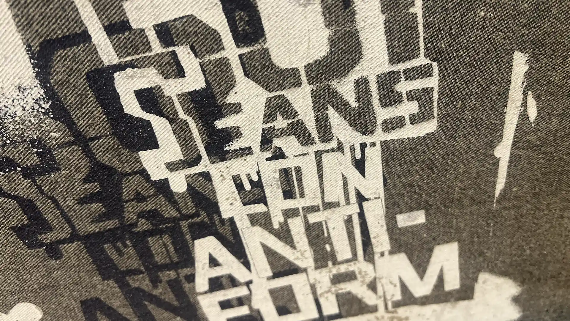 Instalación ilustrada para Levi’s Sónar, 2004