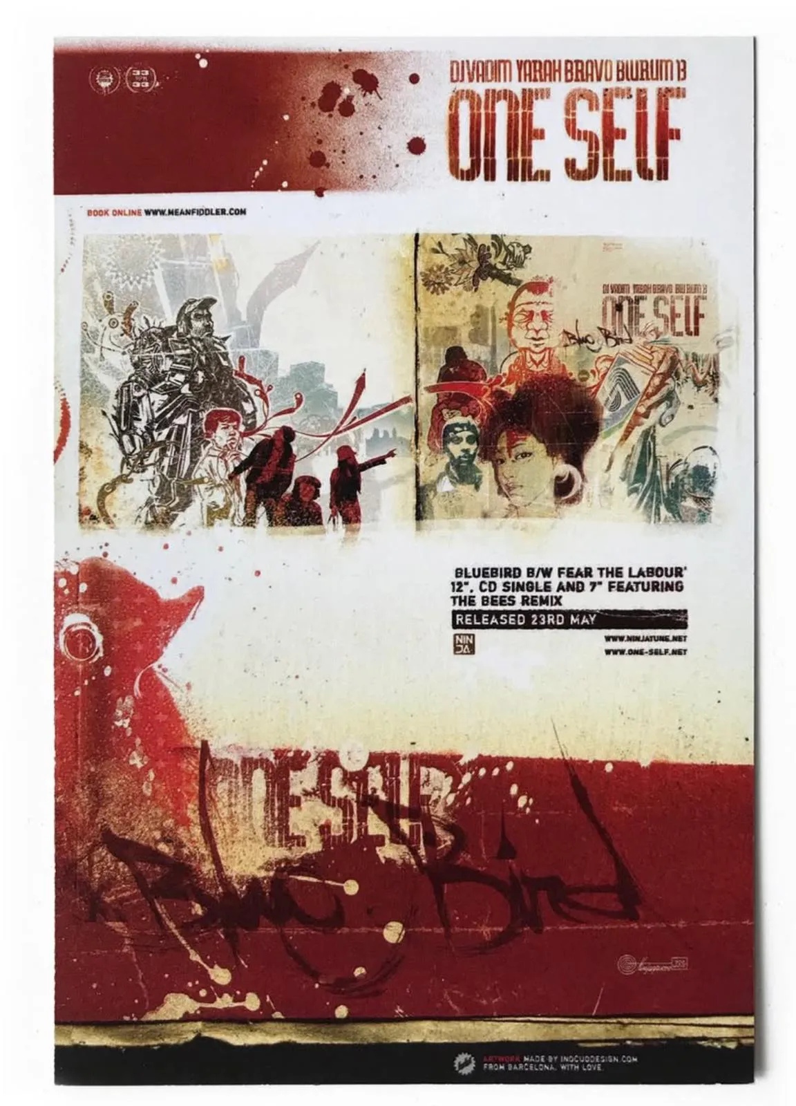 Packaging LP para Oneself 'Children of Possibility' triple vinilo, 2005