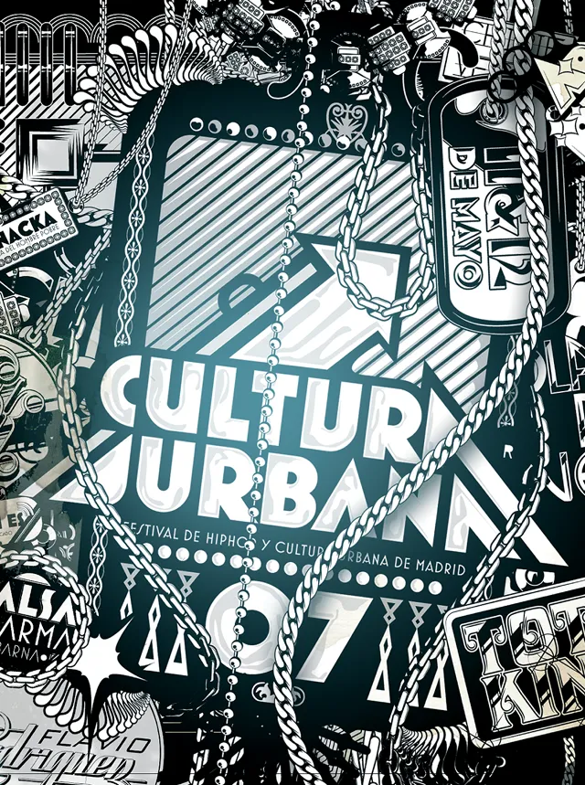 Identidad visual & Campaña 360º para Festival CULTURA URBANA III Edición, 2007