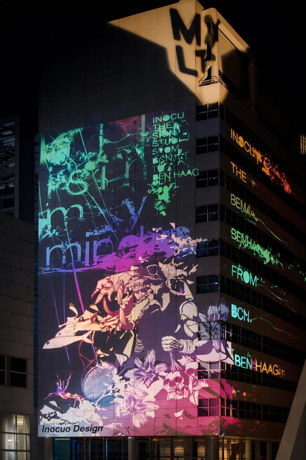 Instalación ilustrada para The Hague TodaysArt 2007