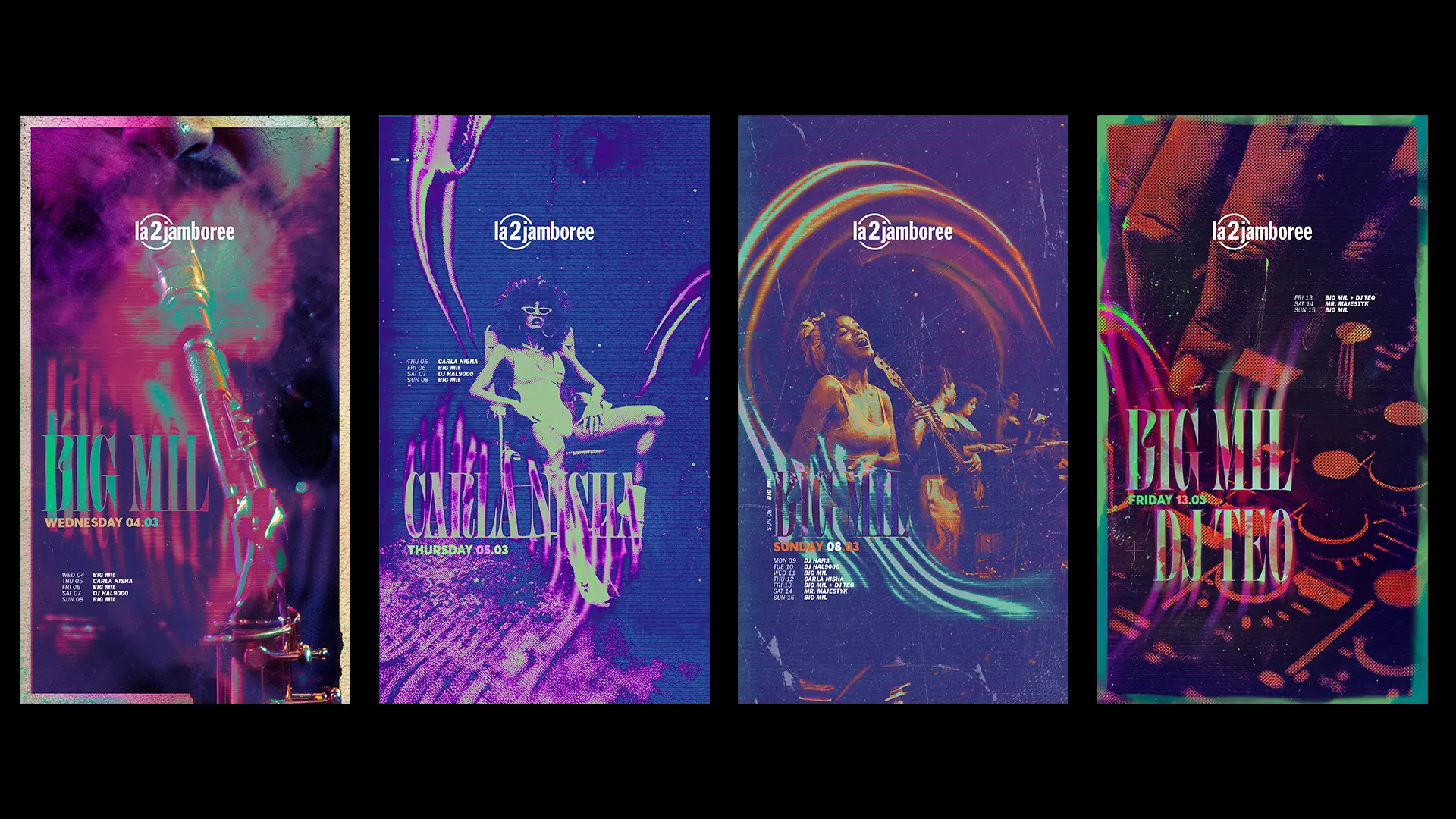 Campaña Fee & Redes sociales para Jamboree Programación sala de fiesta, 2026