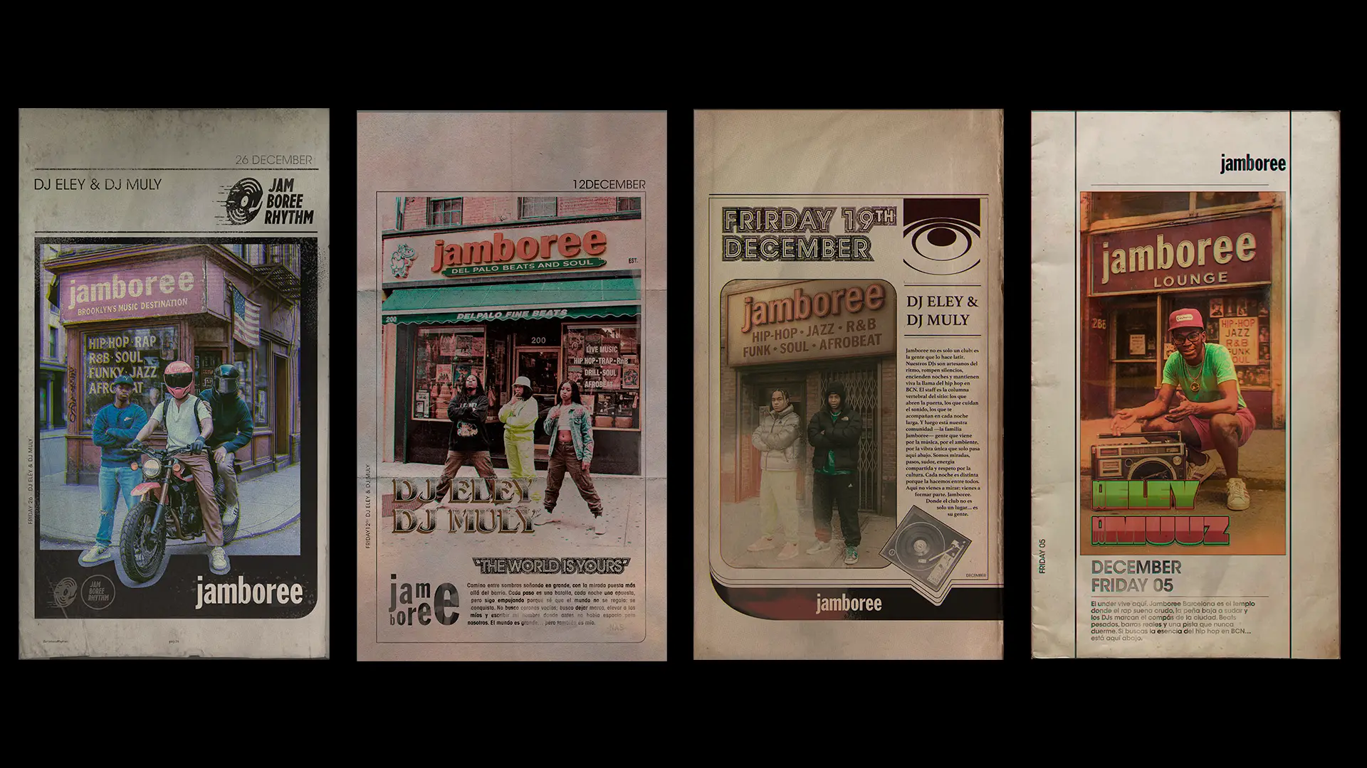 Campaña Fee & Redes sociales para Jamboree Programación sala de fiesta, 2026