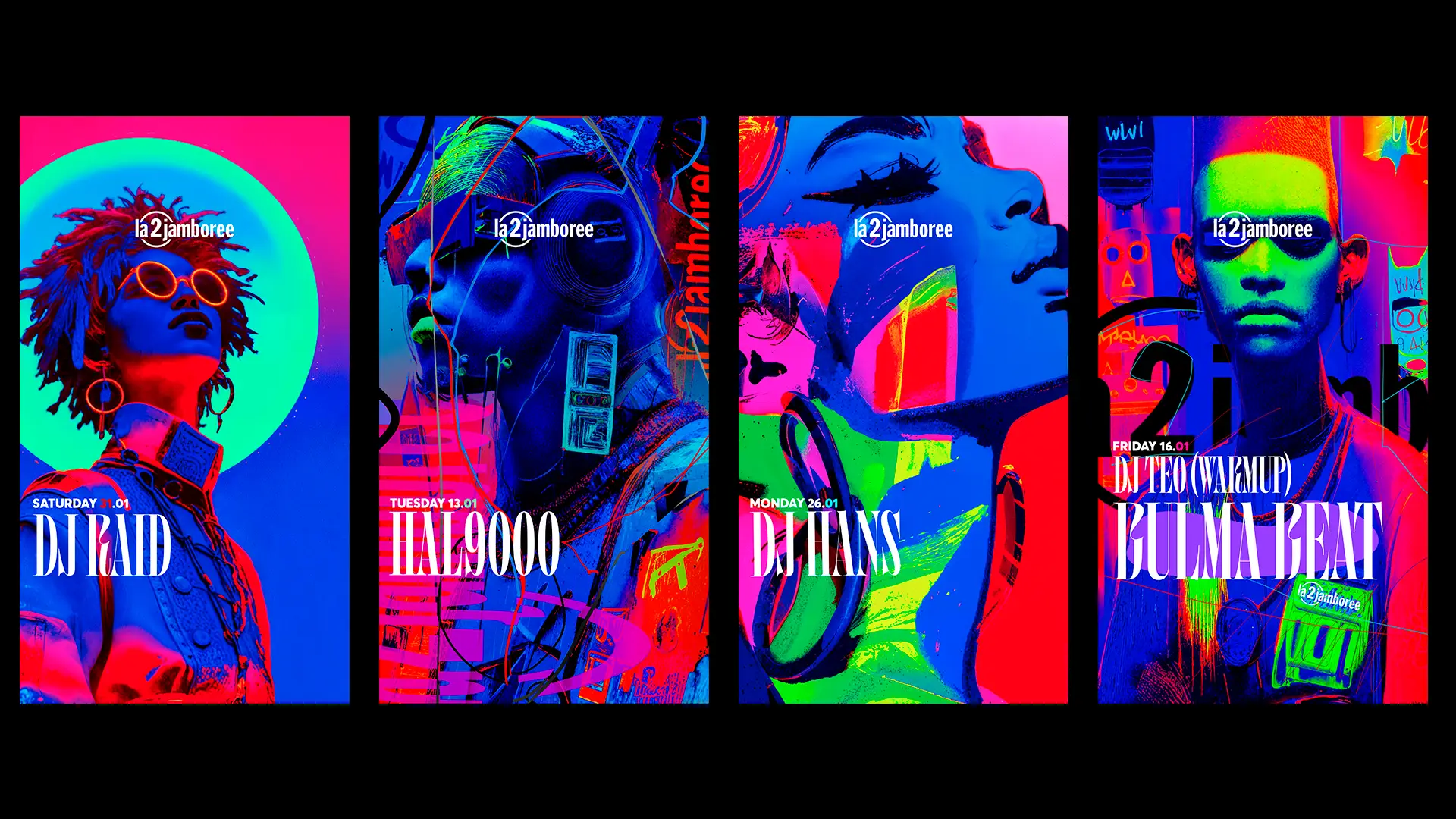 Campaña Fee & Redes sociales para Jamboree Programación sala de fiesta, 2026