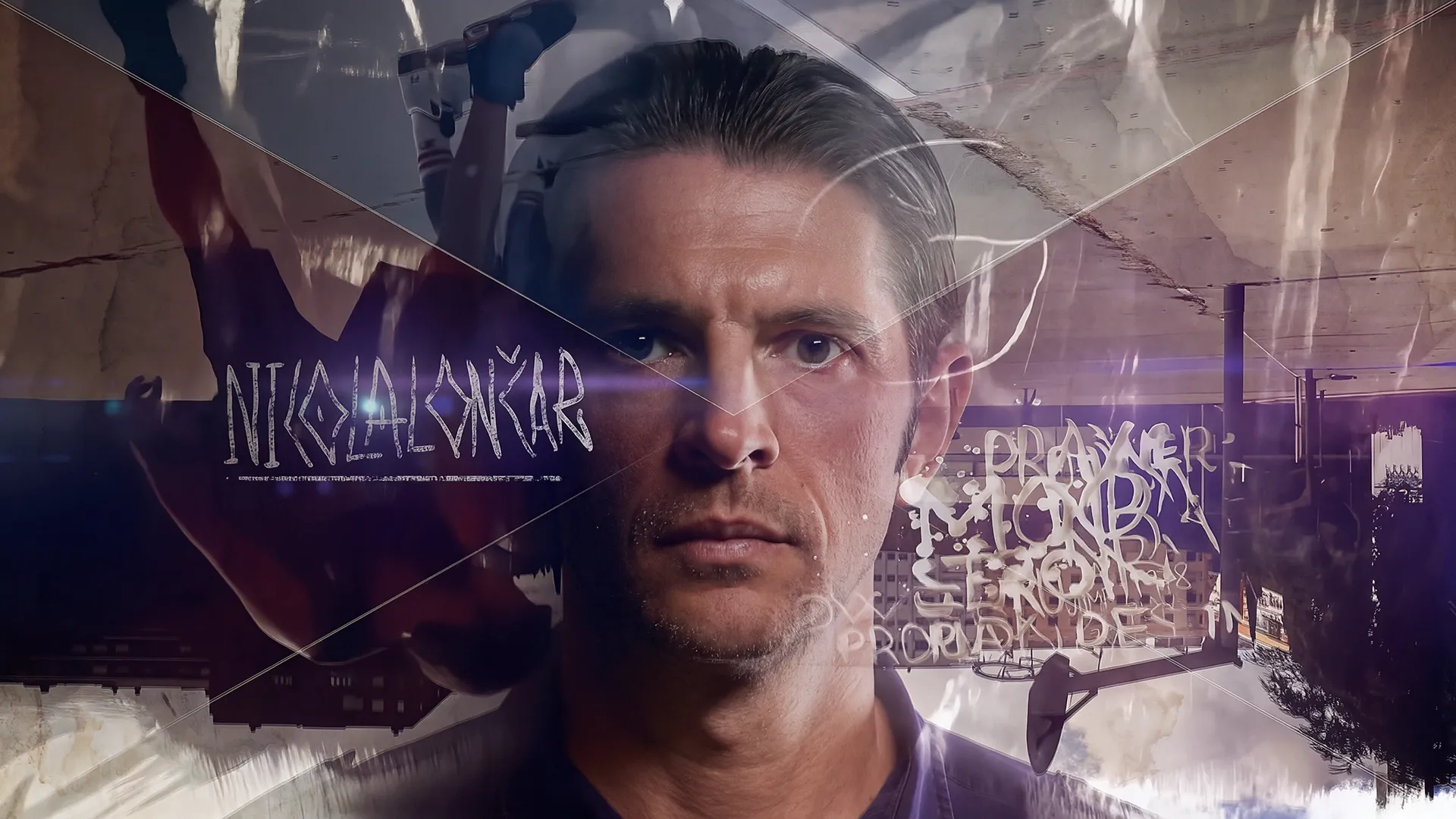 Visuales televisión & Pintura mural para Canal+ Generación NBA, 2014