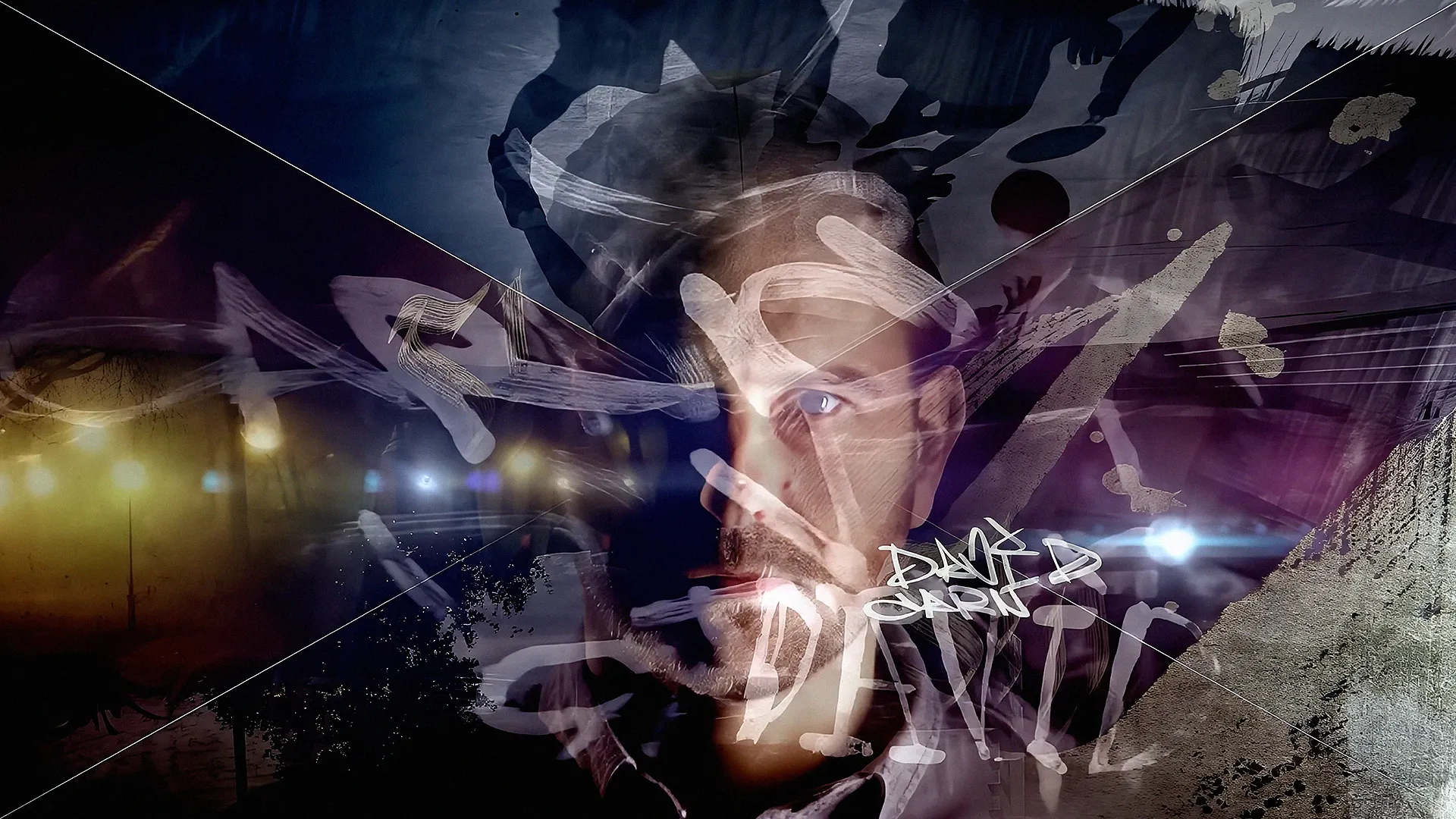 Visuales televisión & Pintura mural para Canal+ Generación NBA, 2014