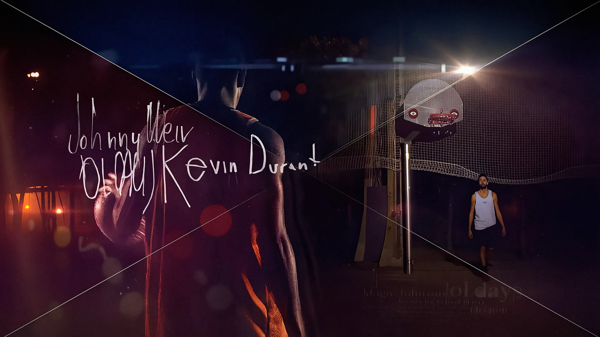 Visuales televisión & Pintura mural para Canal+ Generación NBA, 2014