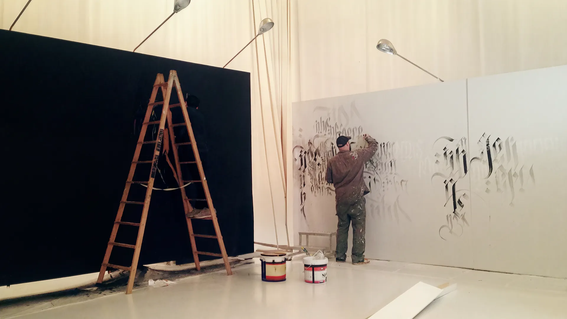 Visuales televisión & Pintura mural para Canal+ Generación NBA, 2014