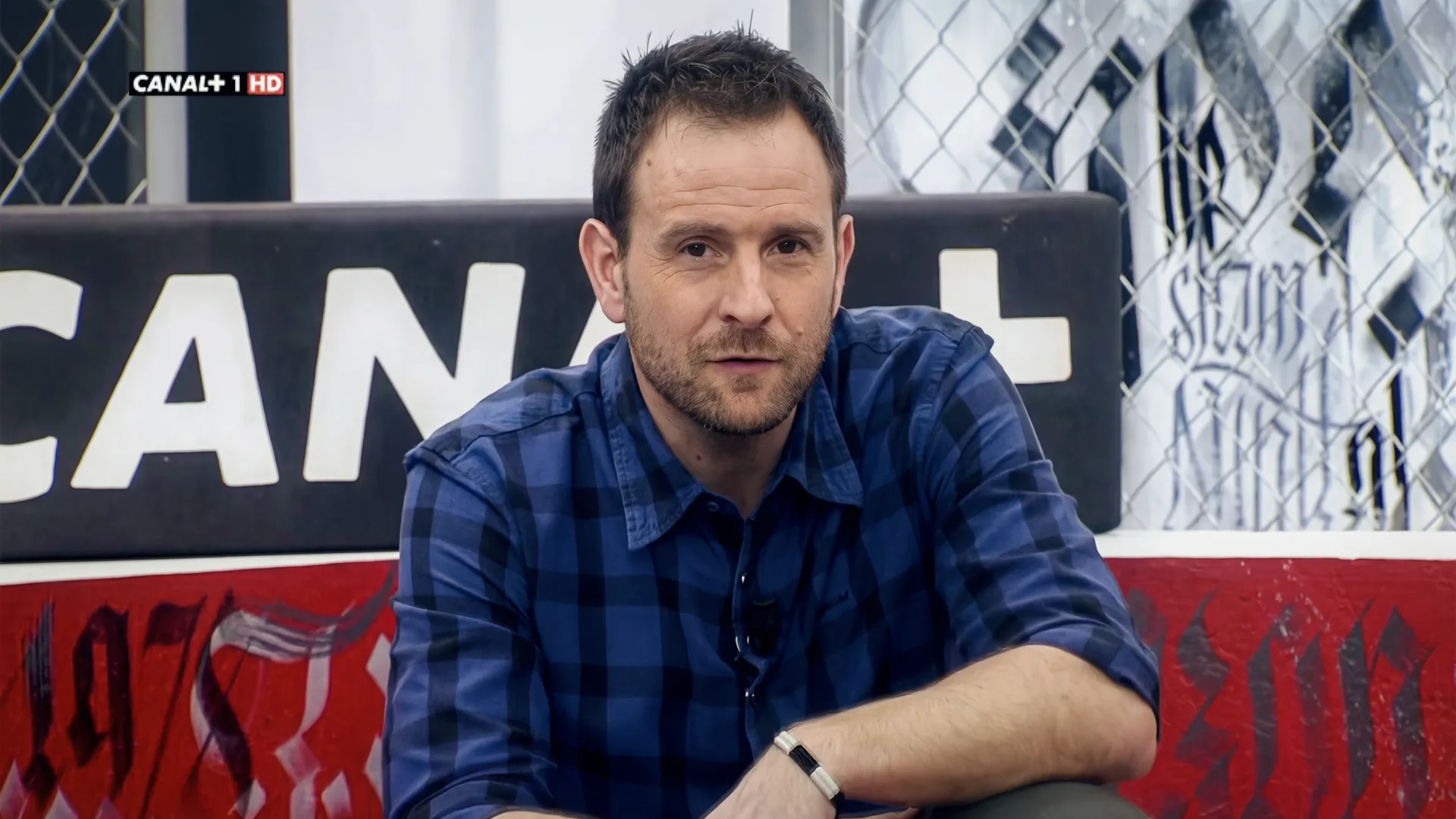 Visuales televisión & Pintura mural para Canal+ Generación NBA, 2014