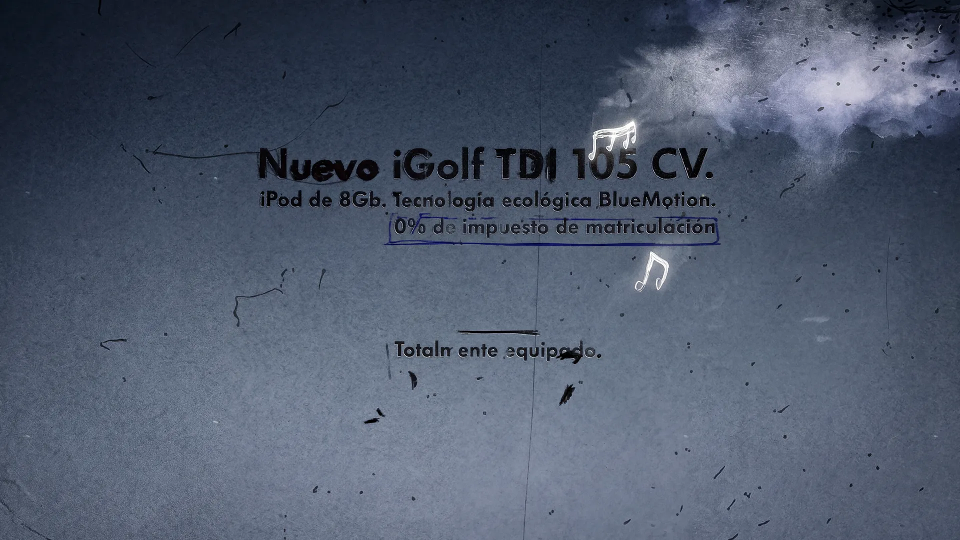 Spot televisión & Campaña 360º para Volkswagen Nuevo i-Golf, 2008