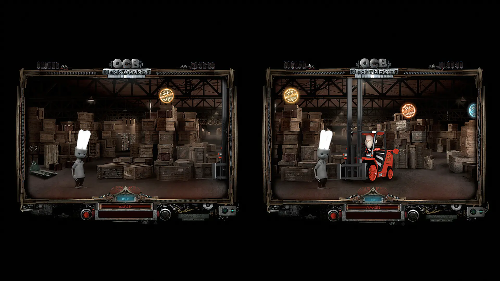 Web para OCB Blackthinking, 2010