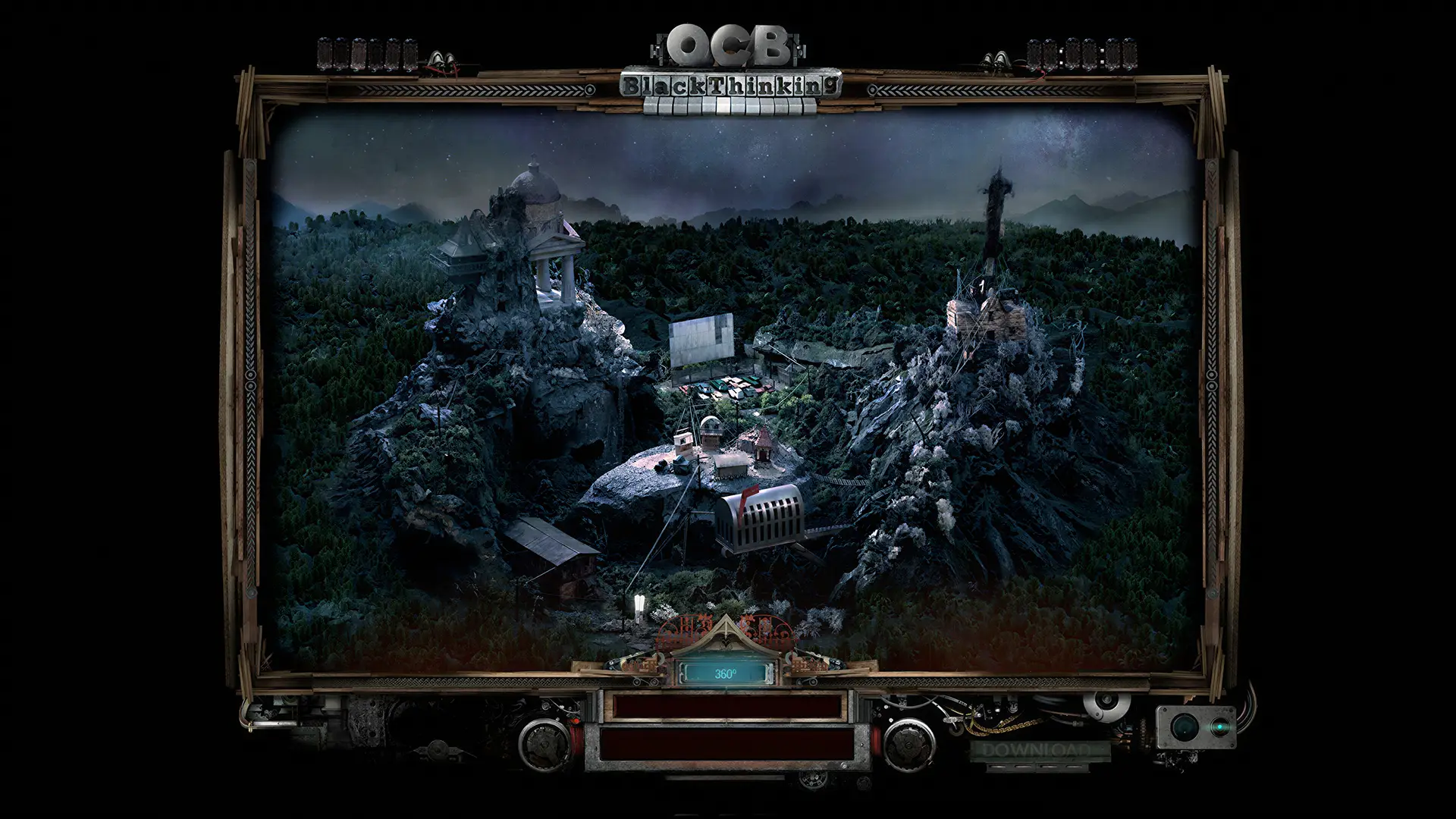 Web para OCB Blackthinking, 2010