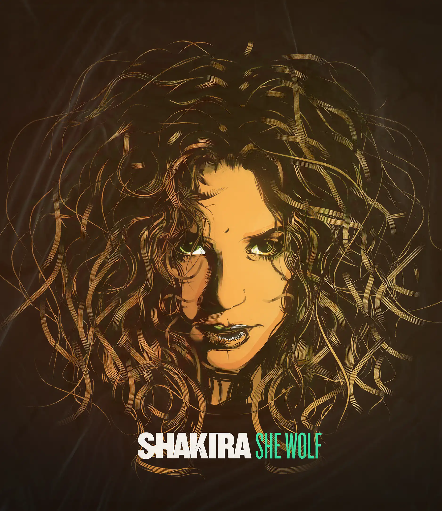 Identidad Visual para Shakira, 'She Wolf', 2009