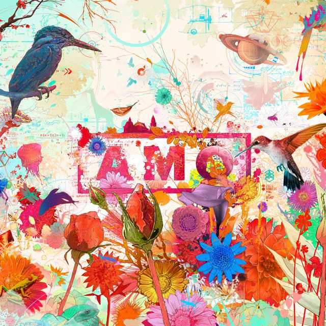 Packaging LP para Miguel Bosé AMO, 2014