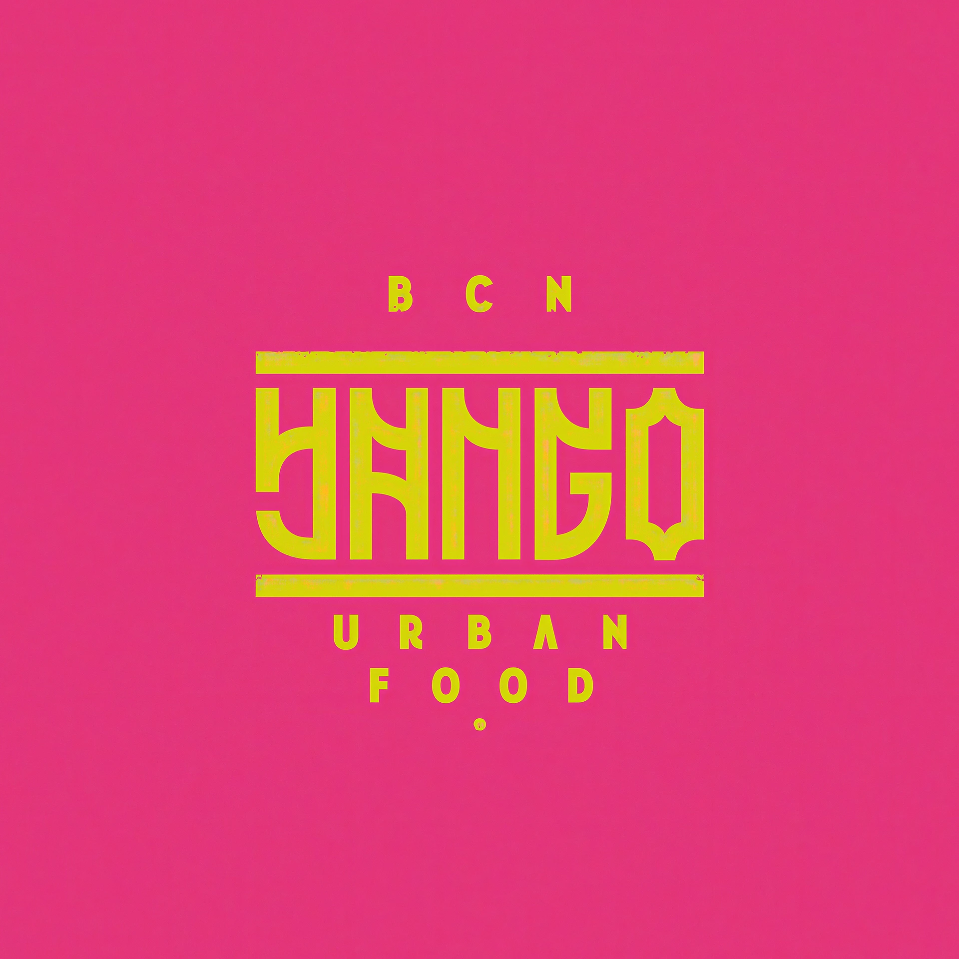 Identidad visual, campaña & interiorismo para Carles Abellán, YANGO Urban Food, 2014