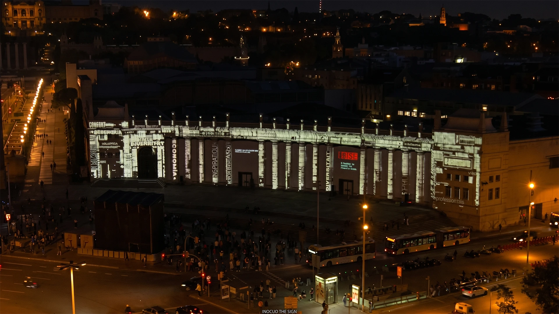 Mapping para ISE Integrated Systems Europe, I RISE, 2022