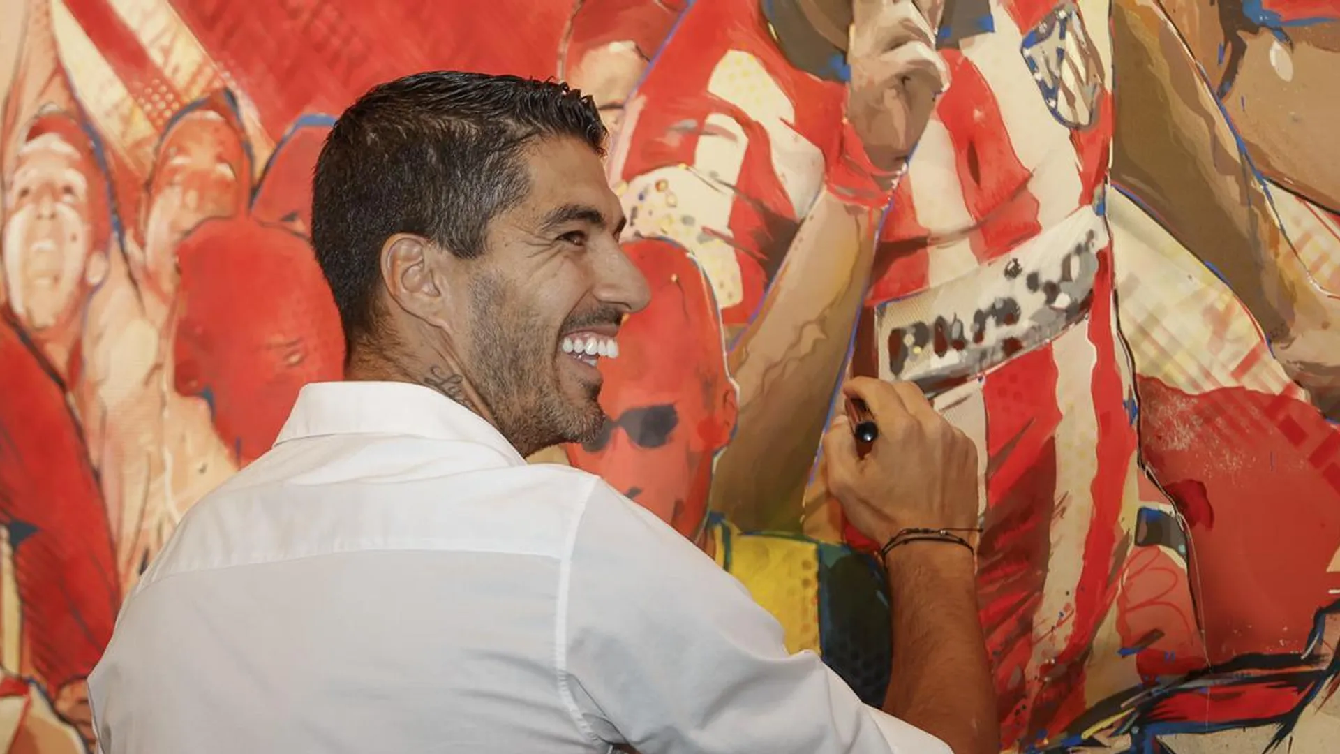 Experiencia Inmersiva y Pintura mural para el Atlético de Madrid Museo, 2019
