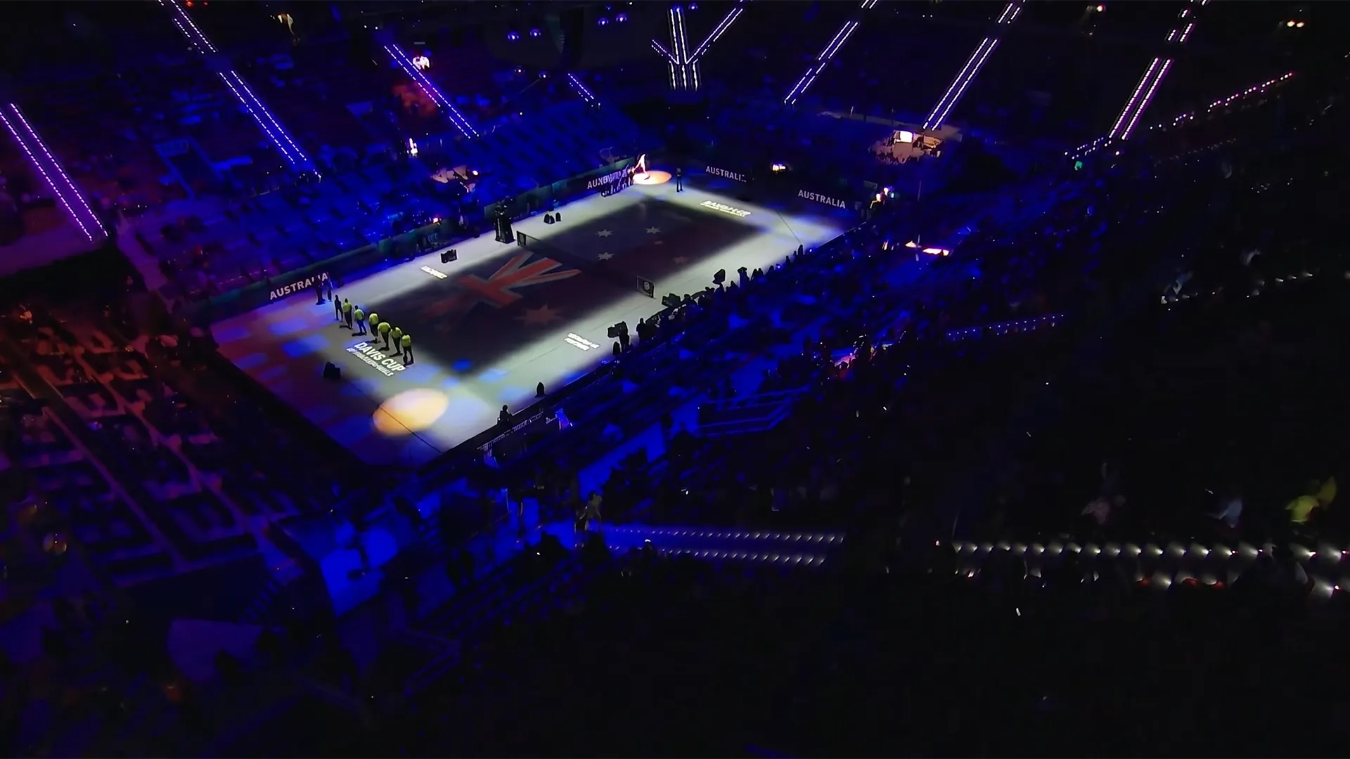 Mapping para Copa Davis Davis Cup by Rakuten, Madrid Finals, 2019