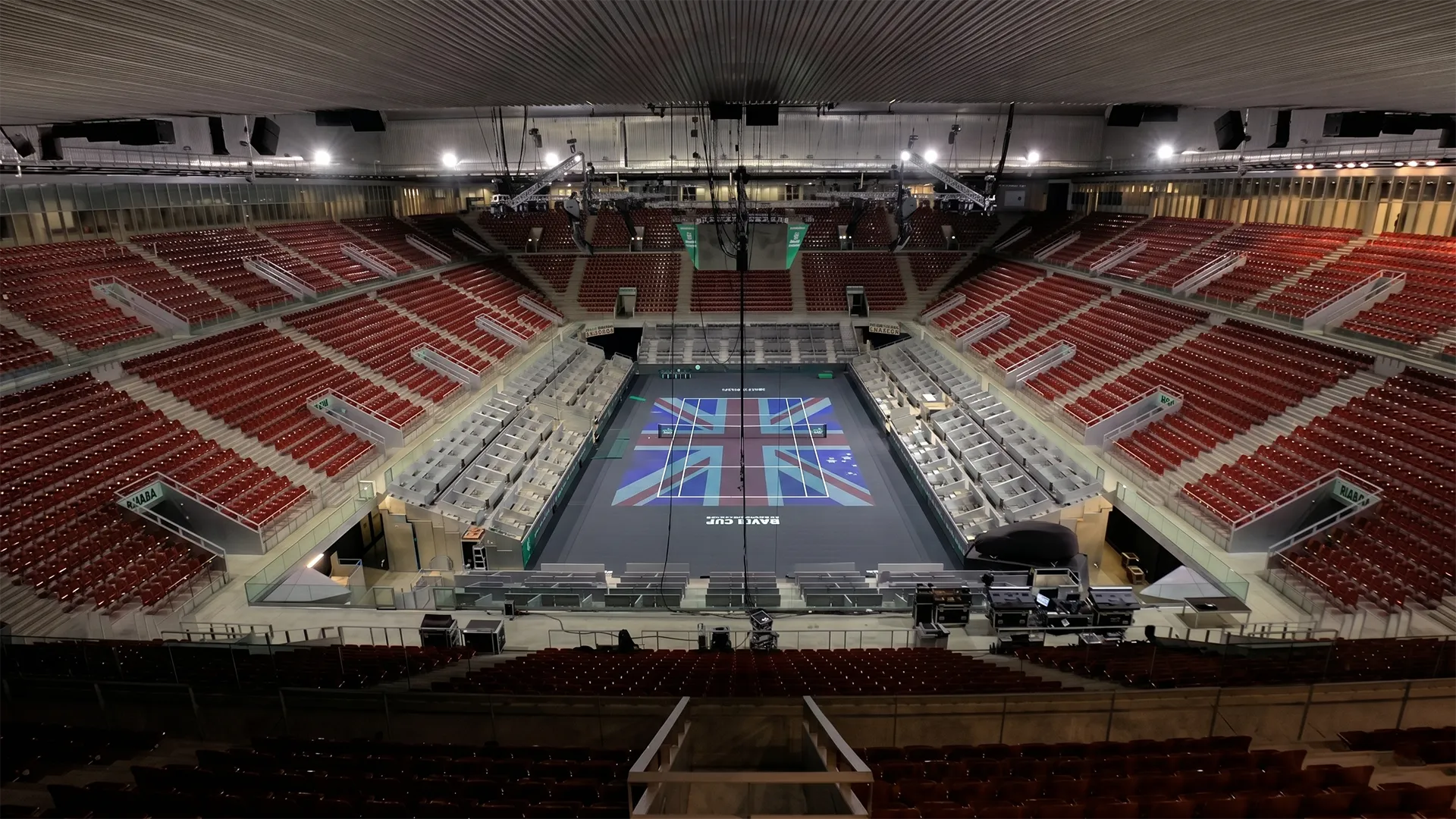 Mapping para Copa Davis Davis Cup by Rakuten, Madrid Finals, 2019