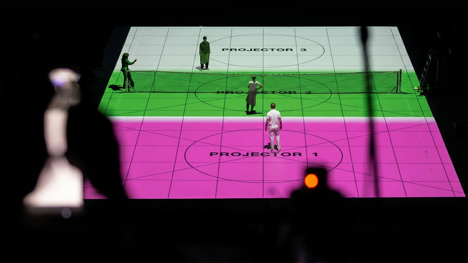 Mapping para Copa Davis Davis Cup by Rakuten, Madrid Finals, 2019