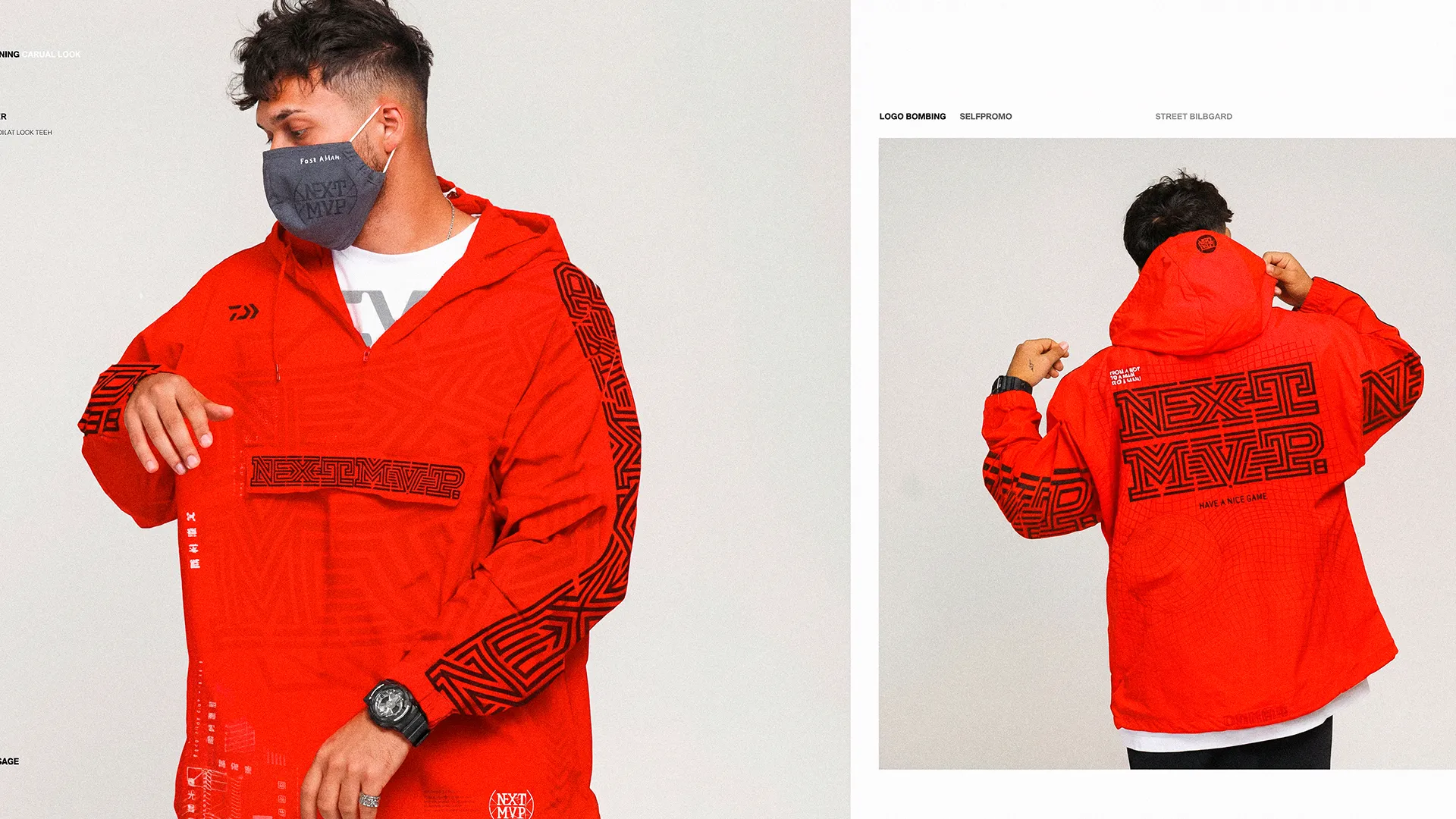 Identidad integral, campaña, interiorismo y pintura mural para Ricky Rubio Next MVP, 2020