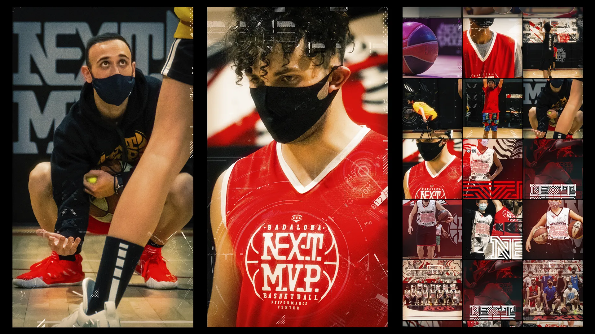 Identidad integral, campaña, interiorismo y pintura mural para Ricky Rubio Next MVP, 2020