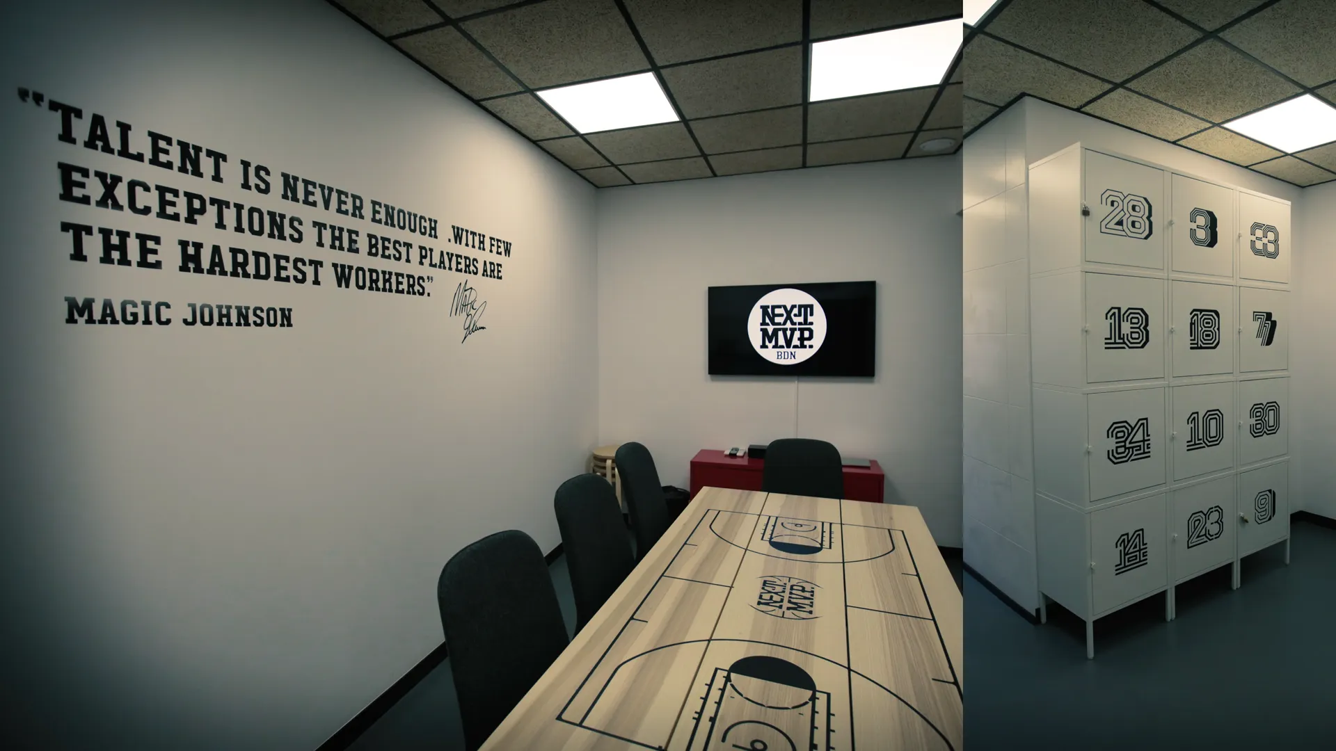 Identidad integral, campaña, interiorismo y pintura mural para Ricky Rubio Next MVP, 2020