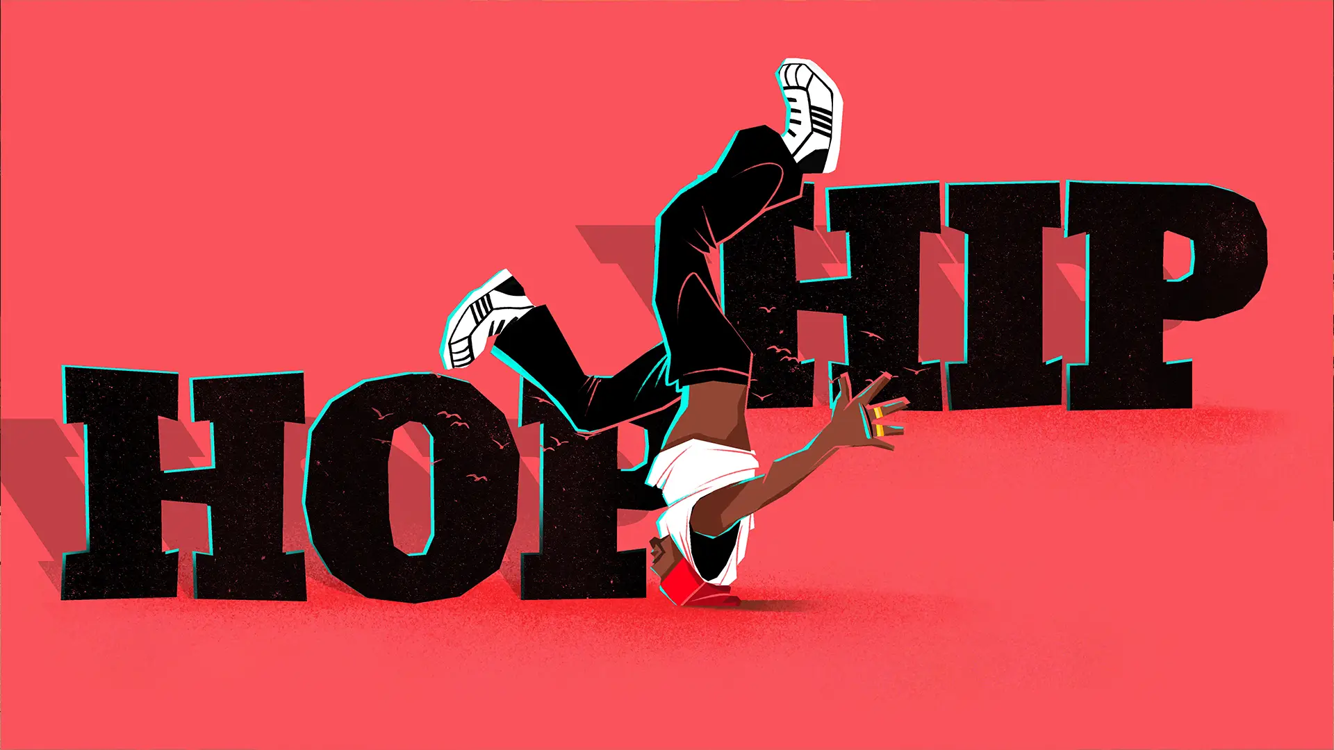 Identidad visual para AUDIBLE Amazon USA, 50 aniversario Hip Hop, 2024