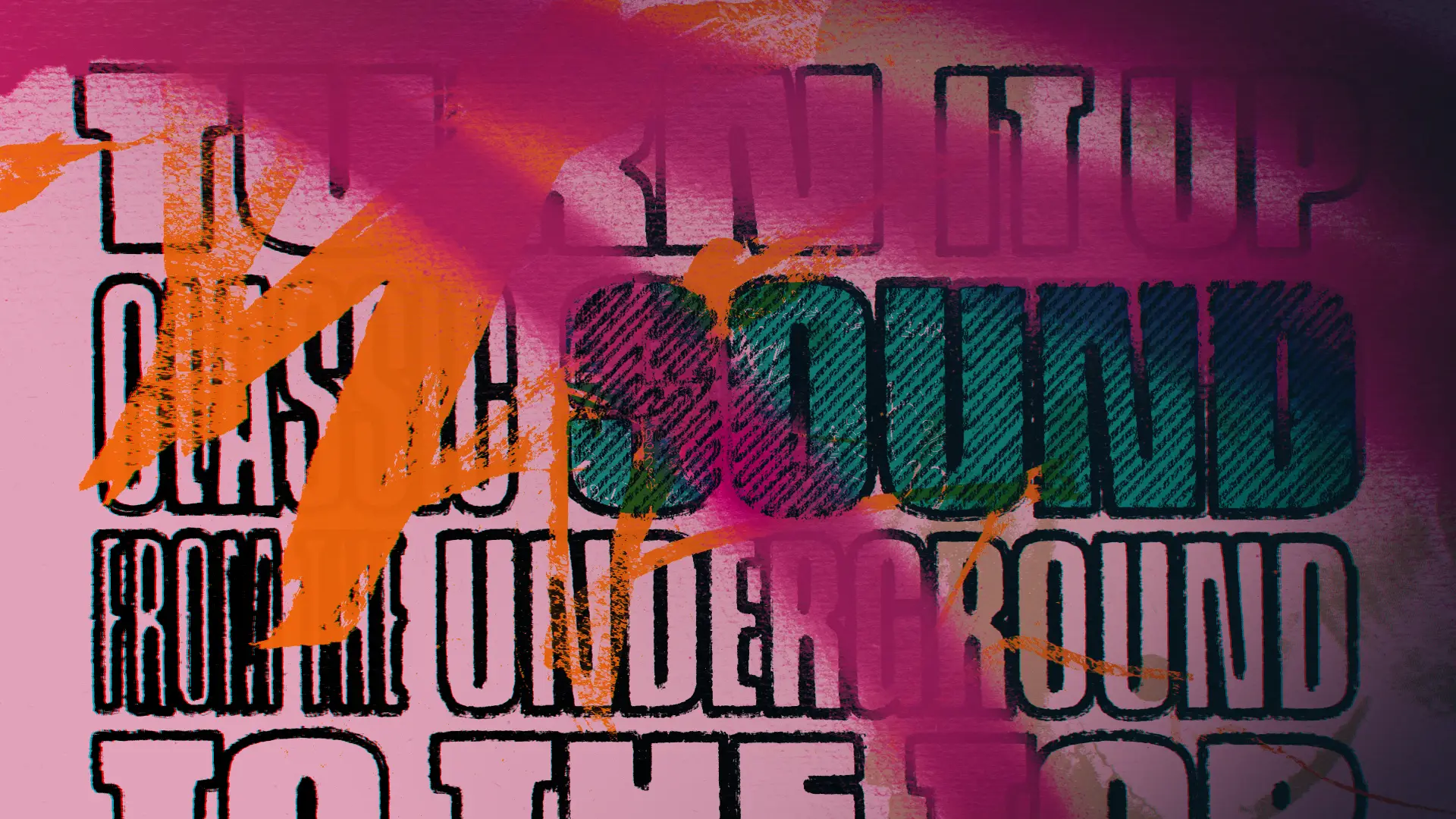 Identidad visual para AUDIBLE Amazon USA, 50 aniversario Hip Hop, 2024