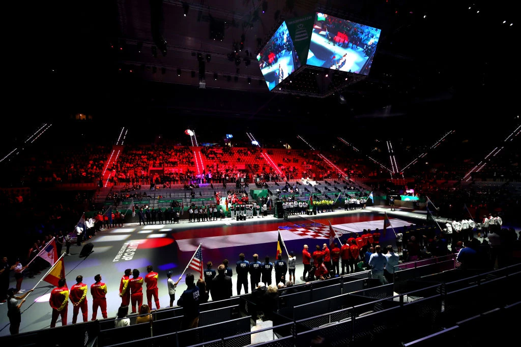 Mapping para Copa Davis Davis Cup by Rakuten, Madrid Finals, 2019