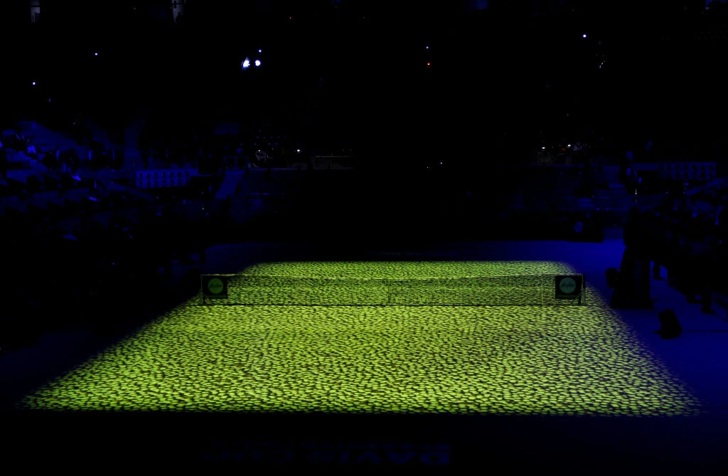 Mapping para Copa Davis Davis Cup by Rakuten, Madrid Finals, 2019Mapping para Copa Davis Davis Cup by Rakuten, Madrid Finals, 2019