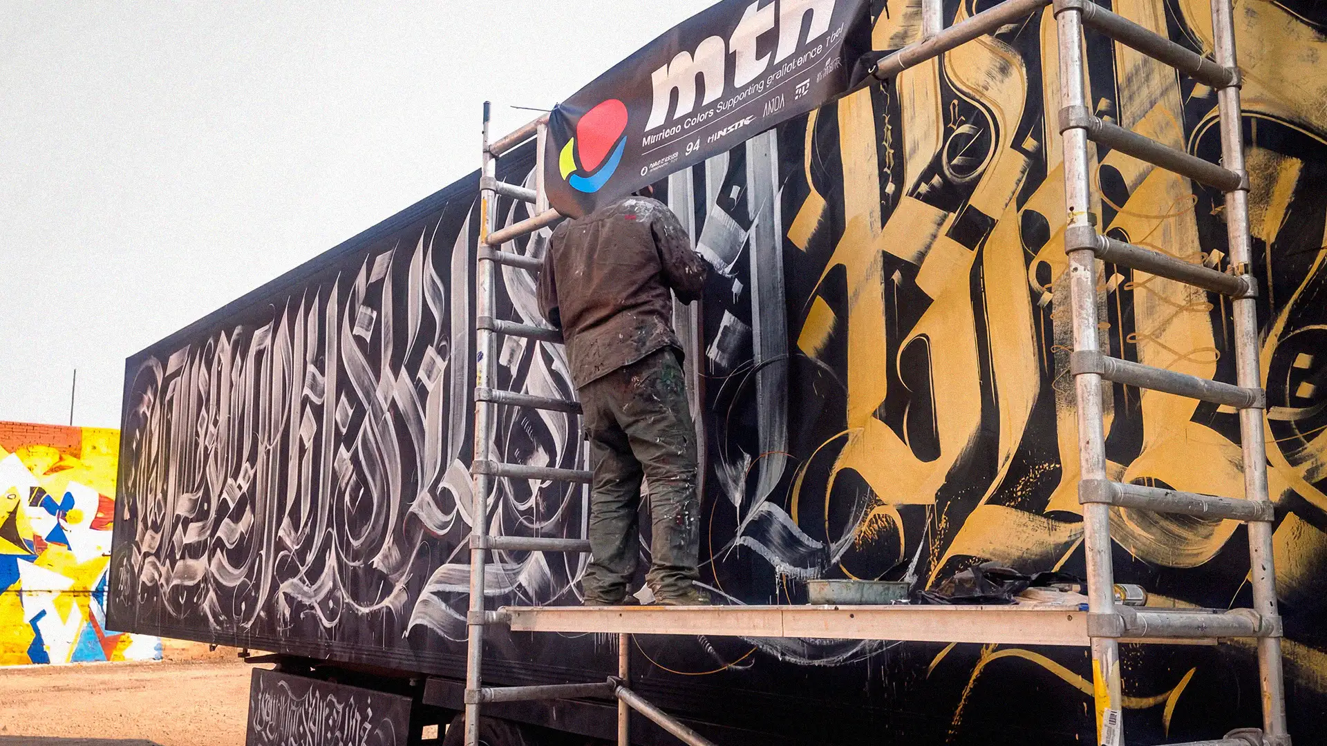 Live painting & Pintura mural para VICCC JAM Capital de la Cultura Catalana, 2016