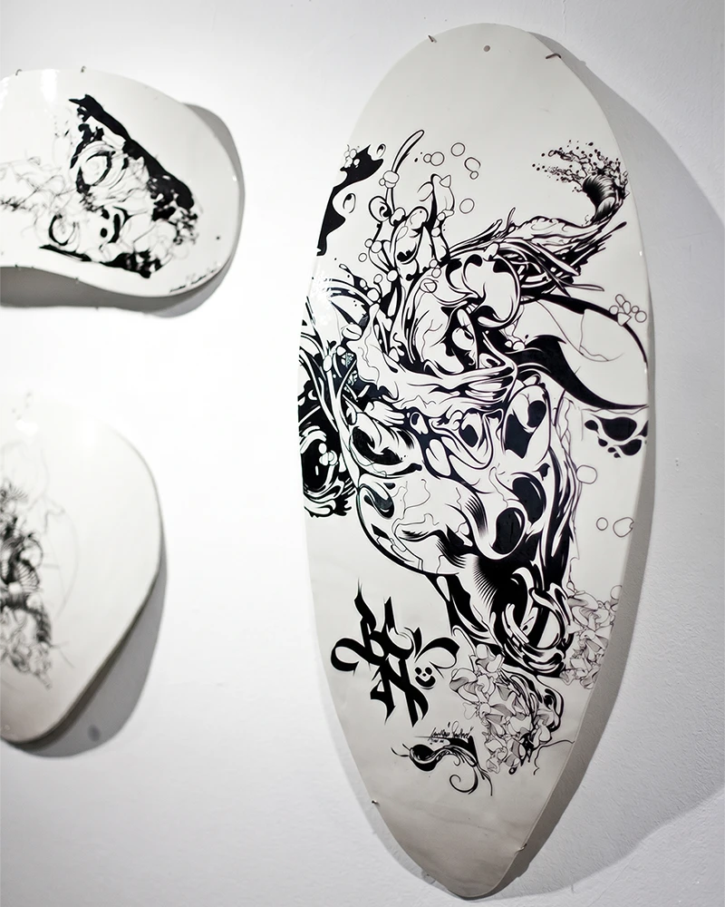 Exposición obra cerámica de INOCUO, 2010