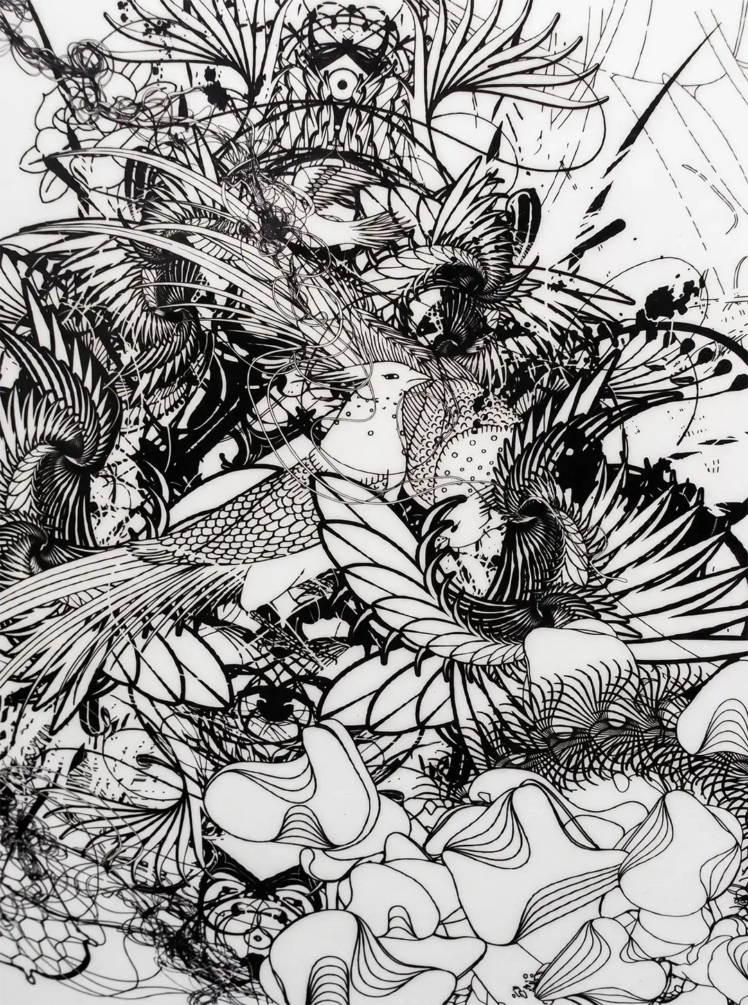 Exposición obra cerámica de INOCUO, 2010