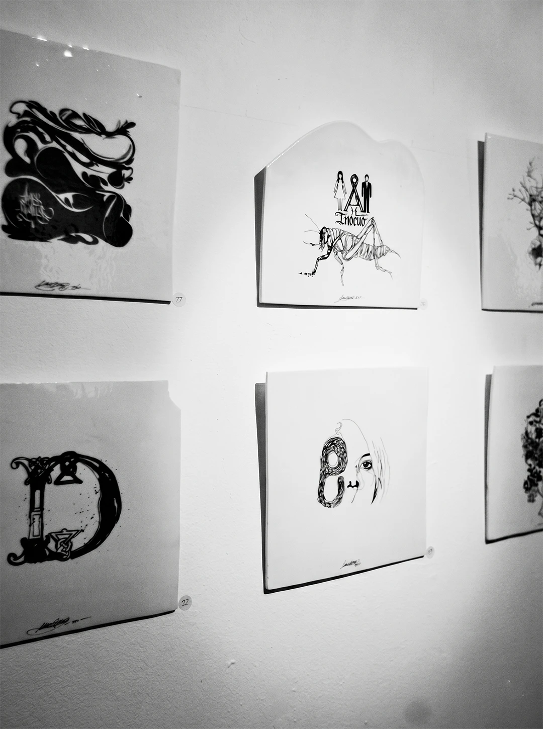 Exposición obra cerámica de INOCUO, 2010