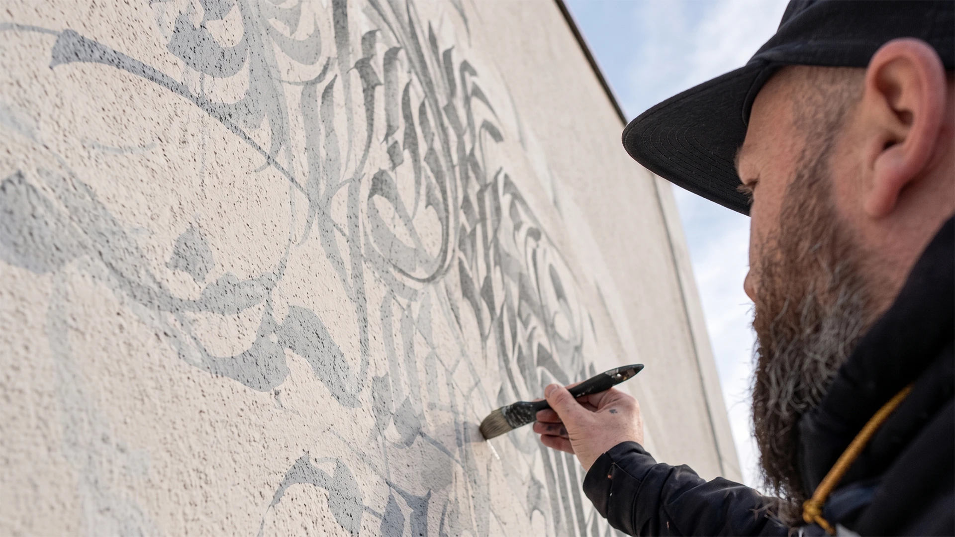 Pintura mural para CORE FESTIVAL, Homenaje Màrius Sampere, 2019