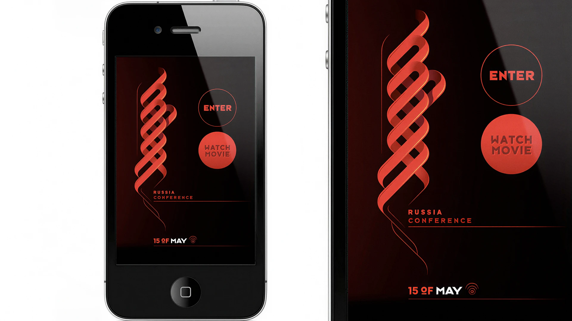 Identidad visual para IAB Russia MIXX, 2013