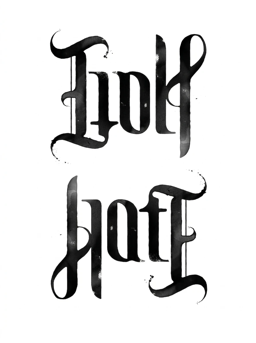 Key Visuals para Volkswagen, Ambigrama HATE/GOLF, 2011