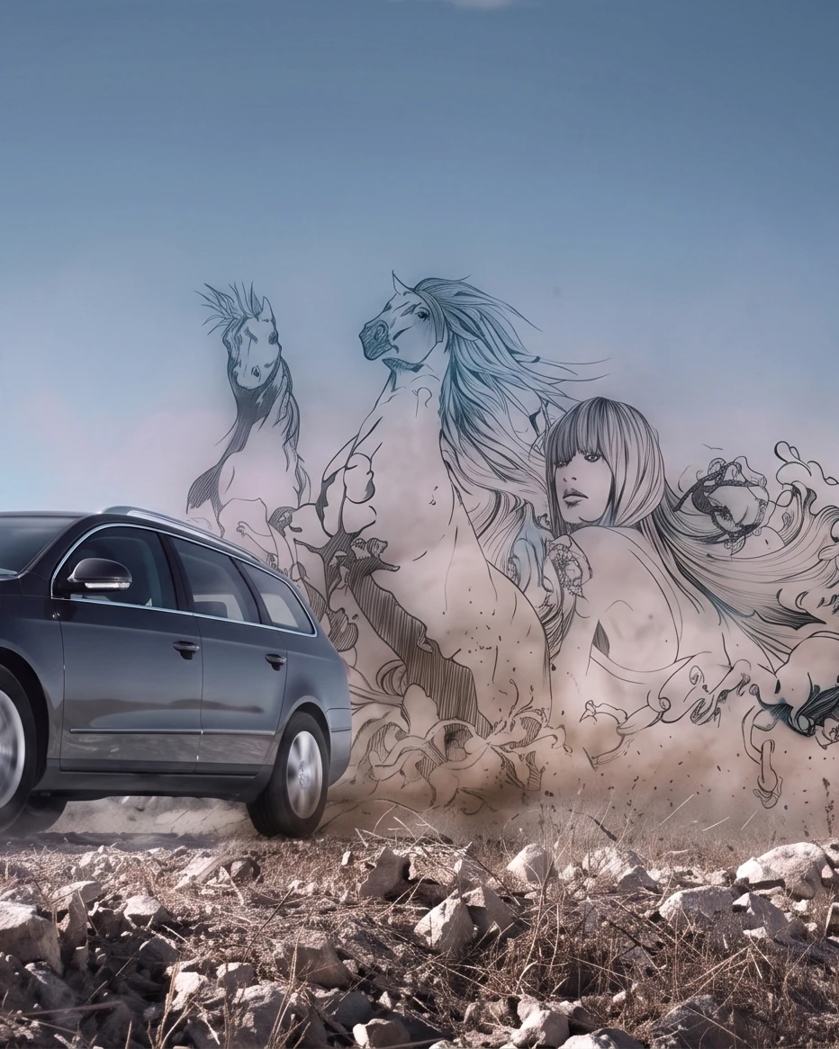 Key Visuals para Volkswagen Passat, 2012