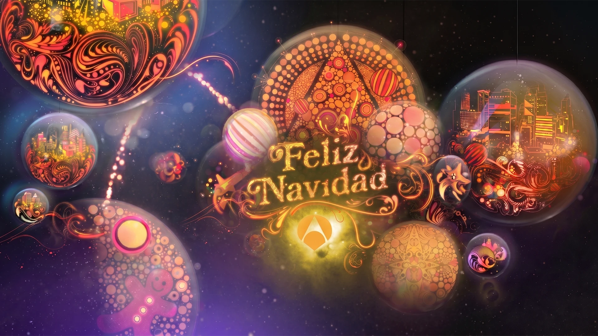 Cortinillas televisión para Antena 3, Campaña de Navidad, 2011
