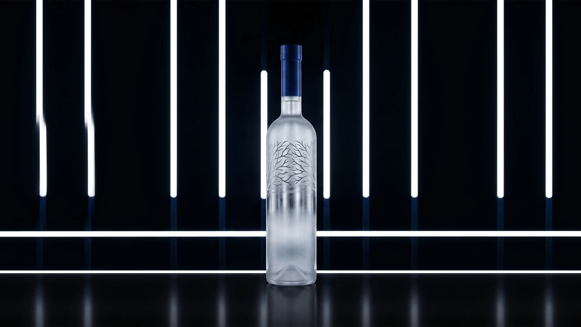 Visuales espectáculo, video presentación & experiencia inmersiva para Belvedere Vodka x Virgil Abloh, 2018