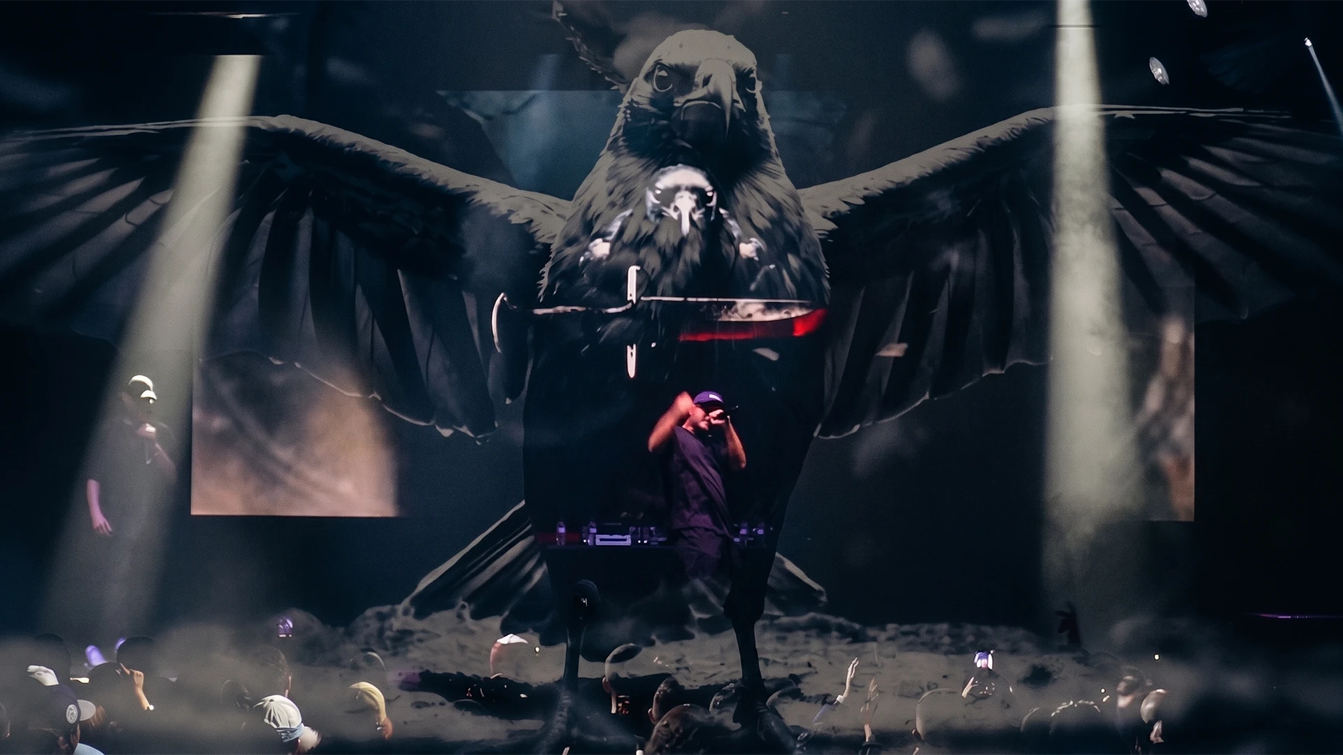 Visuales de concierto para Nach, Destino Tour, 2026