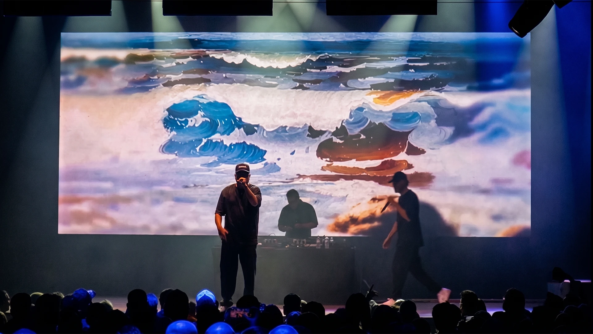 Visuales de concierto para Nach, Destino Tour, 2026