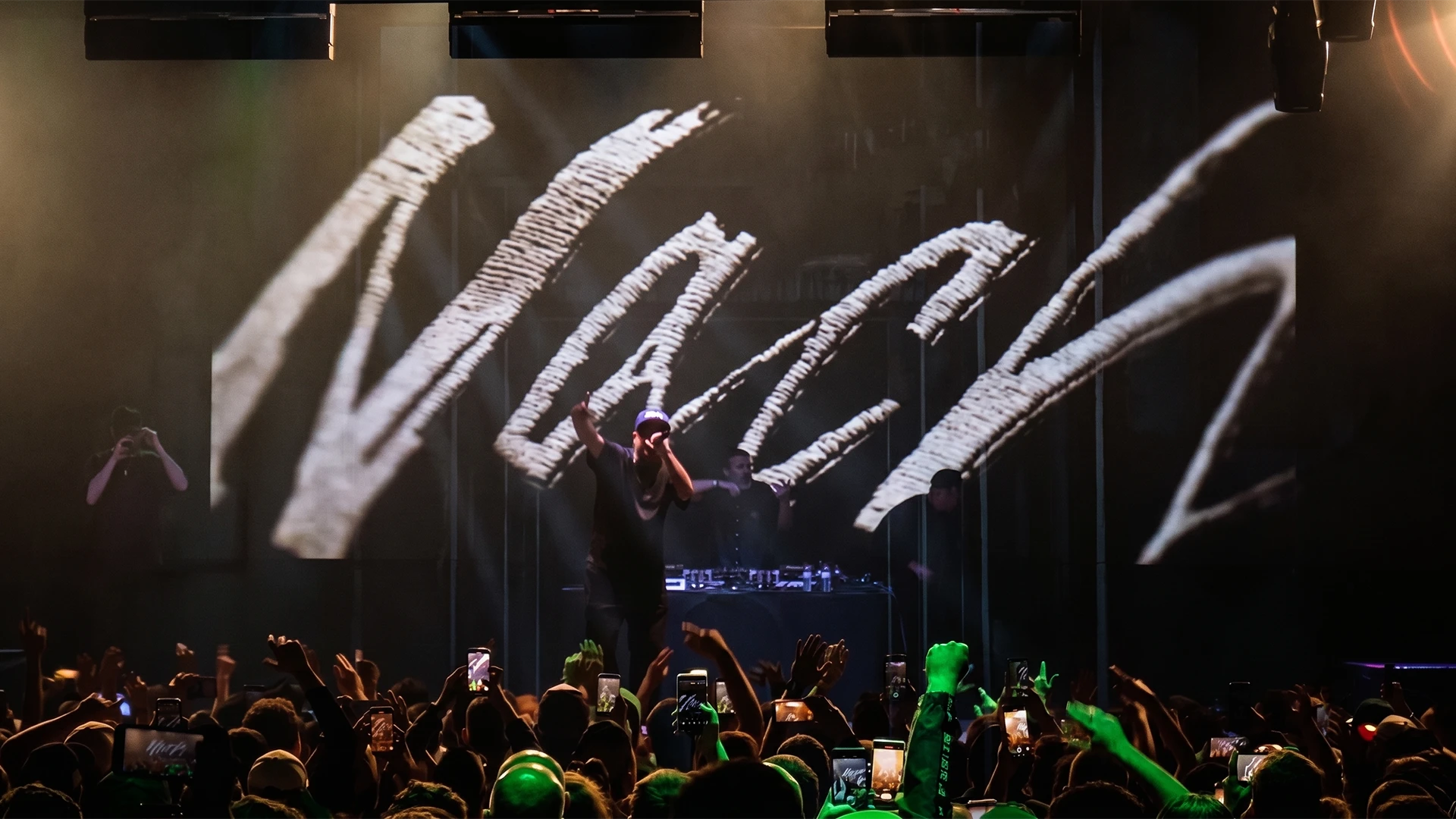 Visuales de concierto para Nach, Destino Tour, 2026