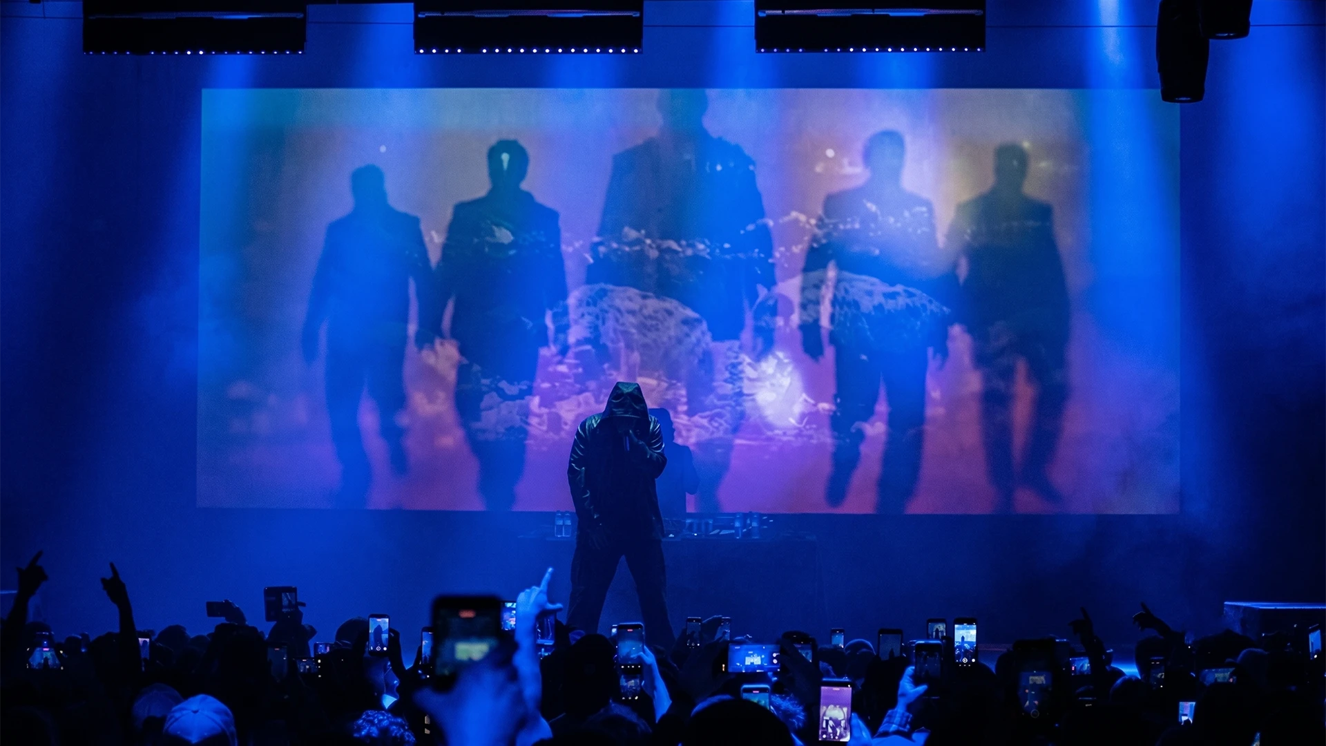 Visuales de concierto para Nach, Destino Tour, 2026