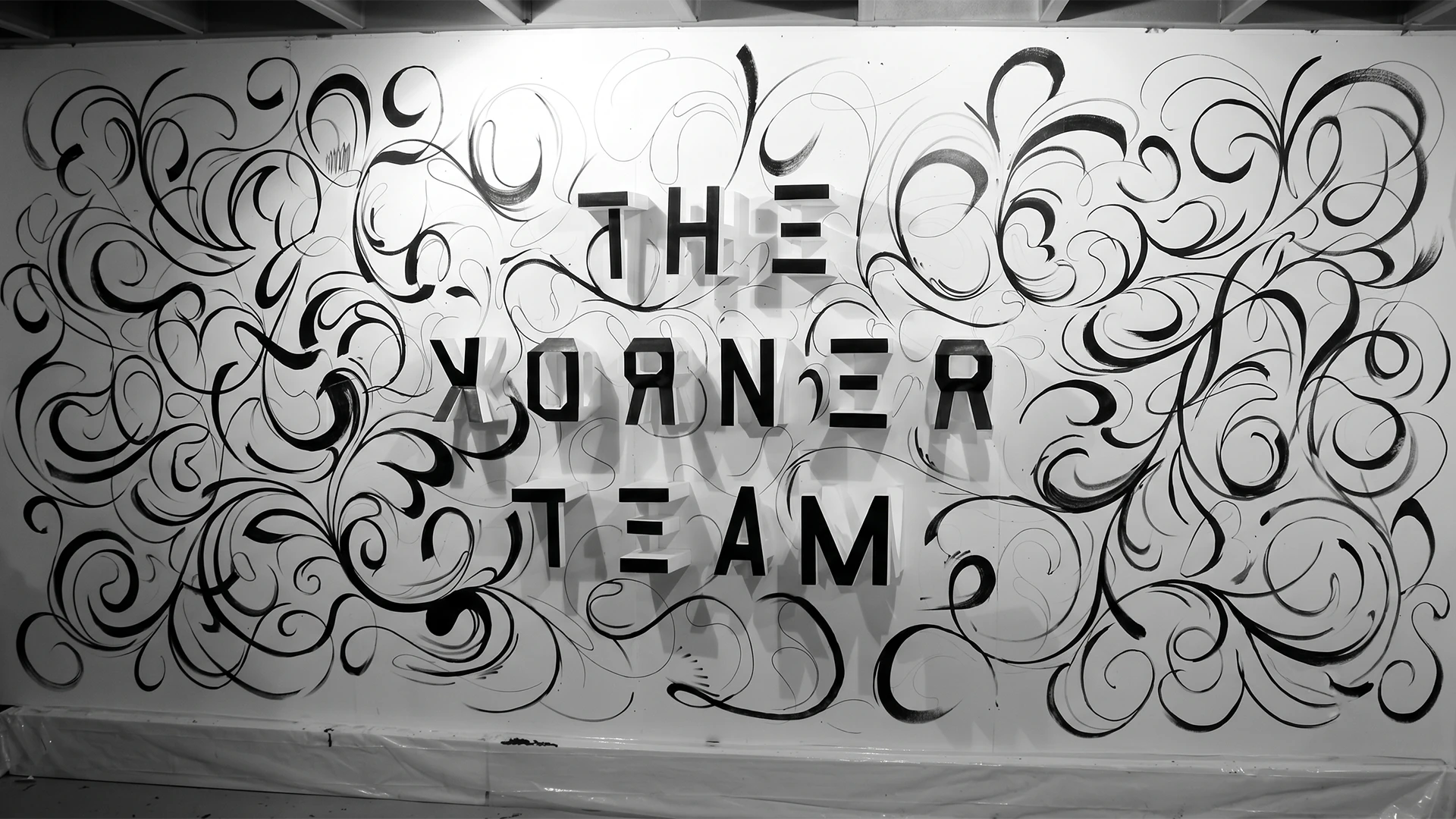Tipografía 4D para Lo Siento Studio, Exposición Max Gärtner, 2012